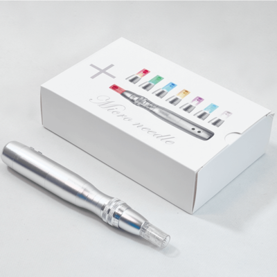 Micro needling pen with 7 color LED light