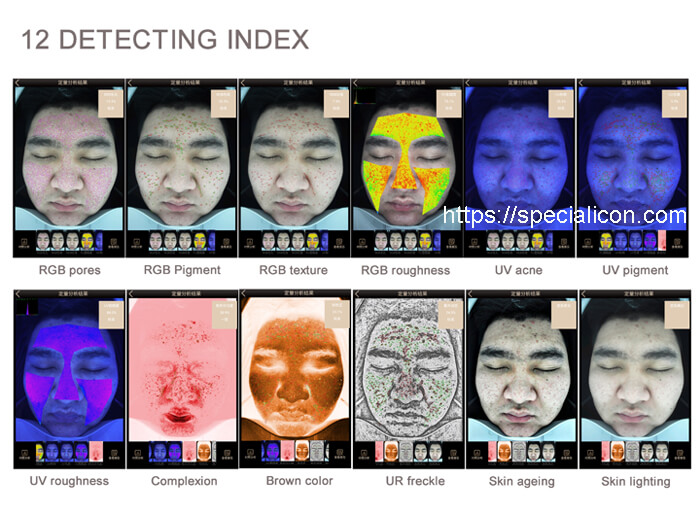 Magic mirror skin analyzer M9 analysis machine SA26 -  - 4