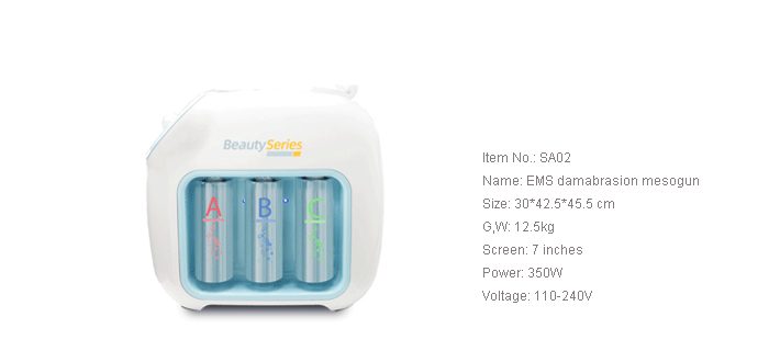 EMS dermabrasion mesogun