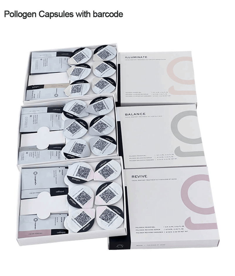 oxygen pods capsule gel kits for Co2 oxygen bubble machine