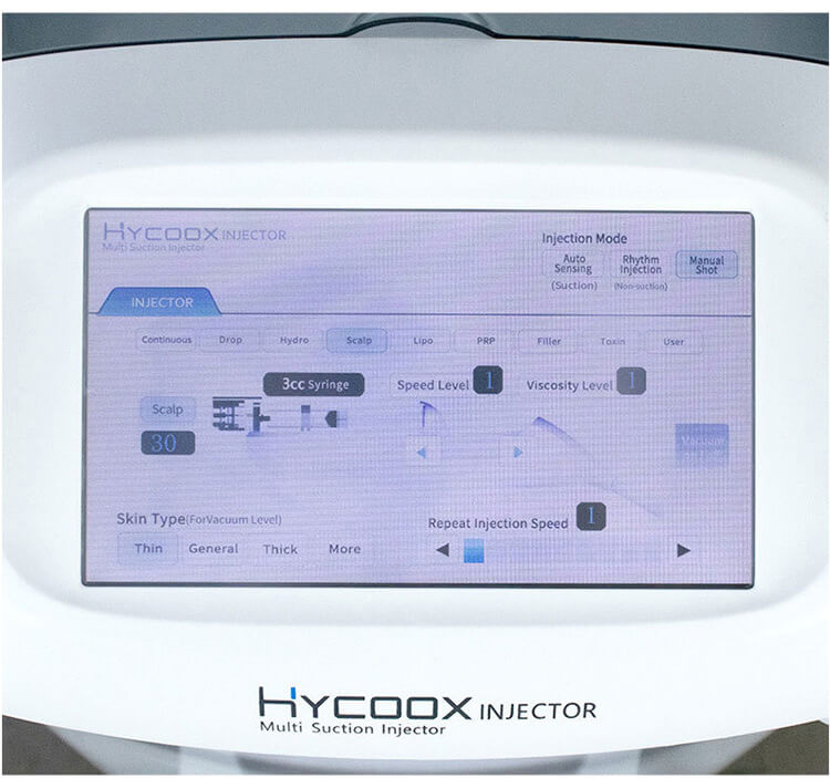 Hycoox injector multi needle mesotherapy machine -  - 3