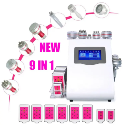 40K body cavitation machine for body slimming and cellulite remove 9 in 1