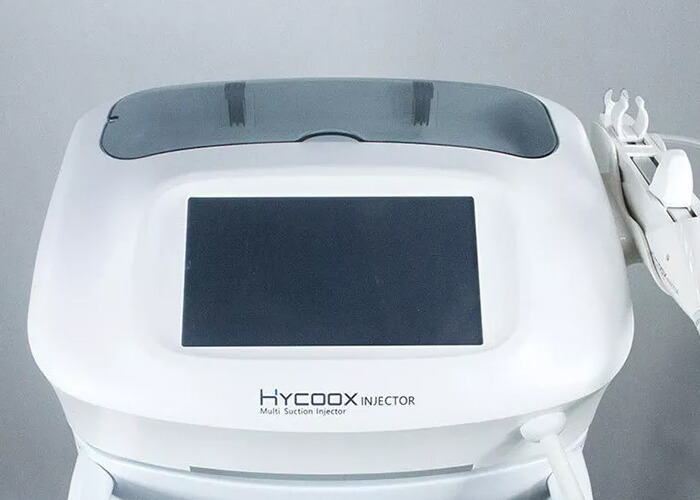 Hycoox injector work with sticky serum for facial and scalp