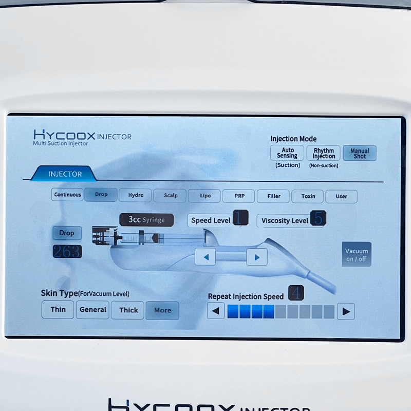 Hycoox multi suction injector support 9 function and sticky serum -  - 3