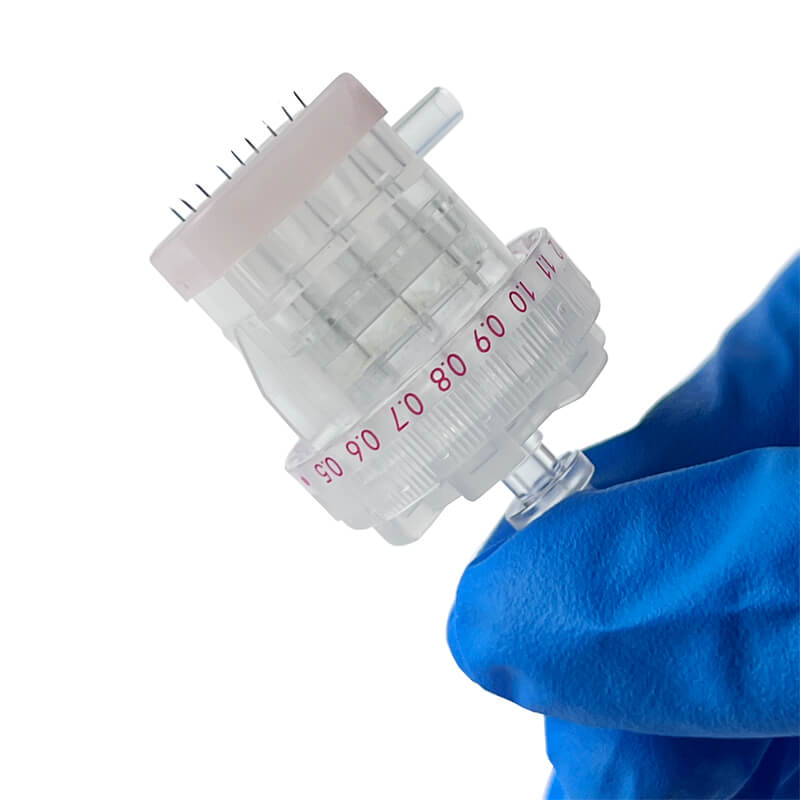 dermashine needle with scalp